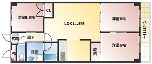 イプシロンC棟の物件間取画像